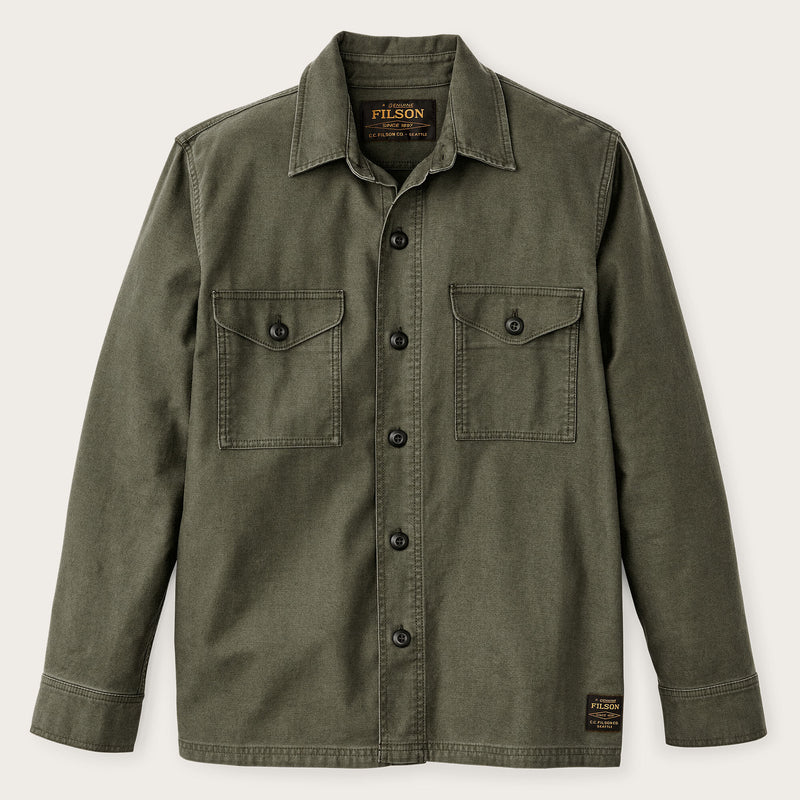 Clarkston jac-shirt von Filson | Surplus green (Green)