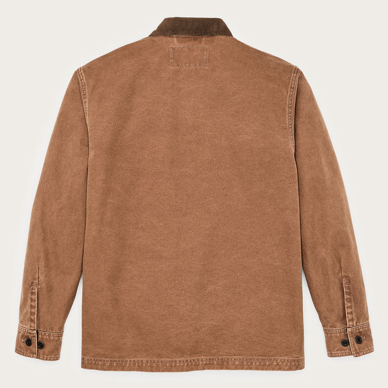 Rustic canvas jac-shirt by Filson | Whiskey (Brown)