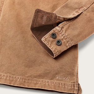 Rustic canvas jac-shirt by Filson | Whiskey (Brown)
