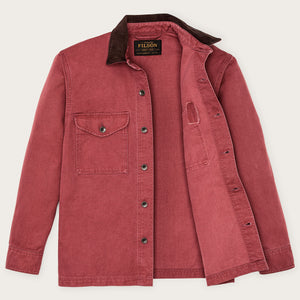 Rustic canvas jac-shirt von Filson | Red rock (Red)