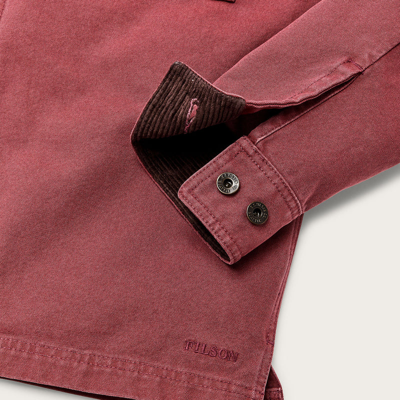 Rustic canvas jac-shirt von Filson | Red rock (Red)
