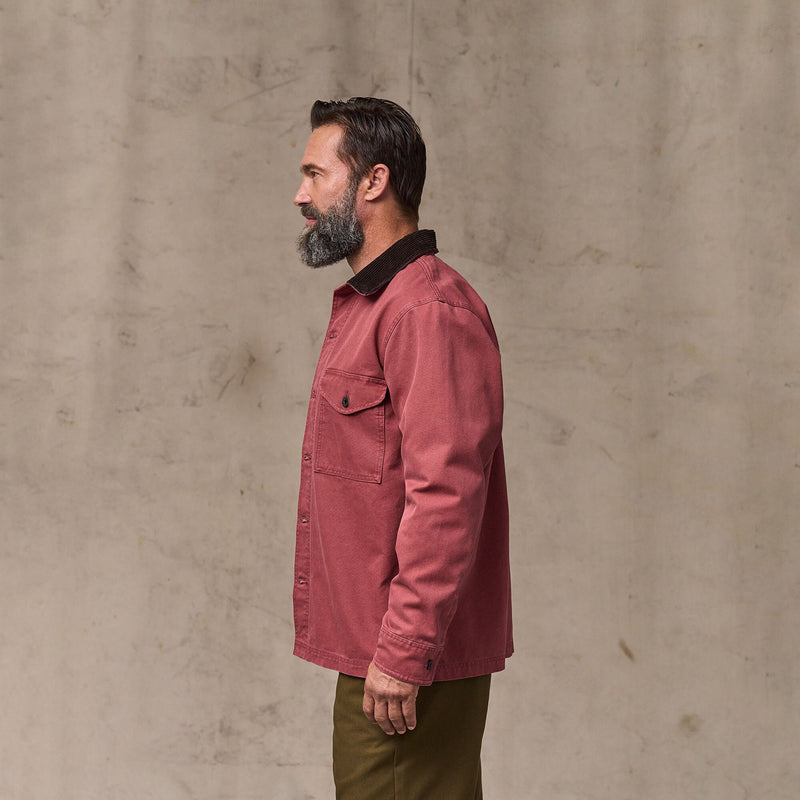 Rustic canvas jac-shirt von Filson | Red rock (Red)