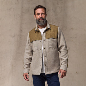 Colchuck forester jac-shirt von Filson | Ash heather (Beige)