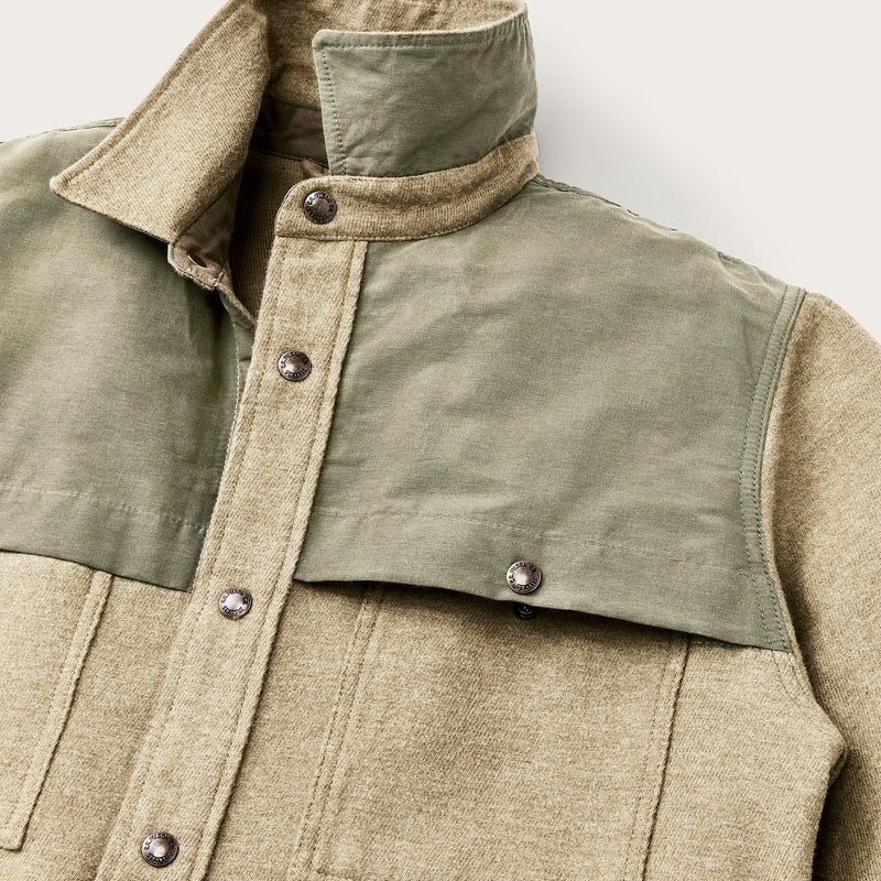 Colchuck forester jac-shirt von Filson | Sage heather / print (Beige)