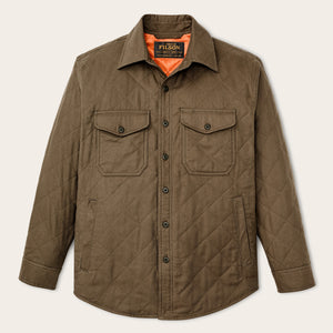 Insulated flannel jac-shirt von Filson | Field olive (Green)