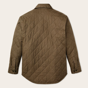 Insulated flannel jac-shirt von Filson | Field olive (Green)