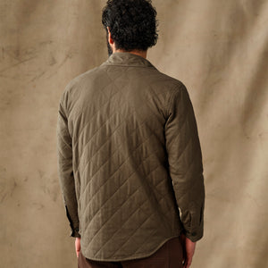 Insulated flannel jac-shirt von Filson | Field olive (Green)