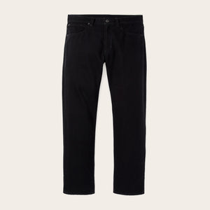 Dry tin cloth 5-pocket pants di Filson | Black (Black)