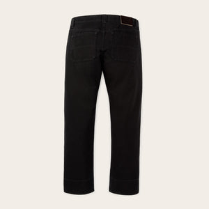 Dry tin cloth 5-pocket pants di Filson | Black (Black)