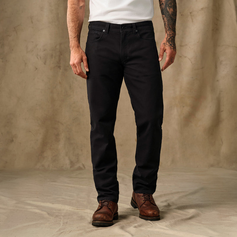 Dry tin cloth 5-pocket pants di Filson | Black (Black)