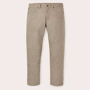 Dry tin cloth 5-pocket pants di Filson | Khaki (Beige)