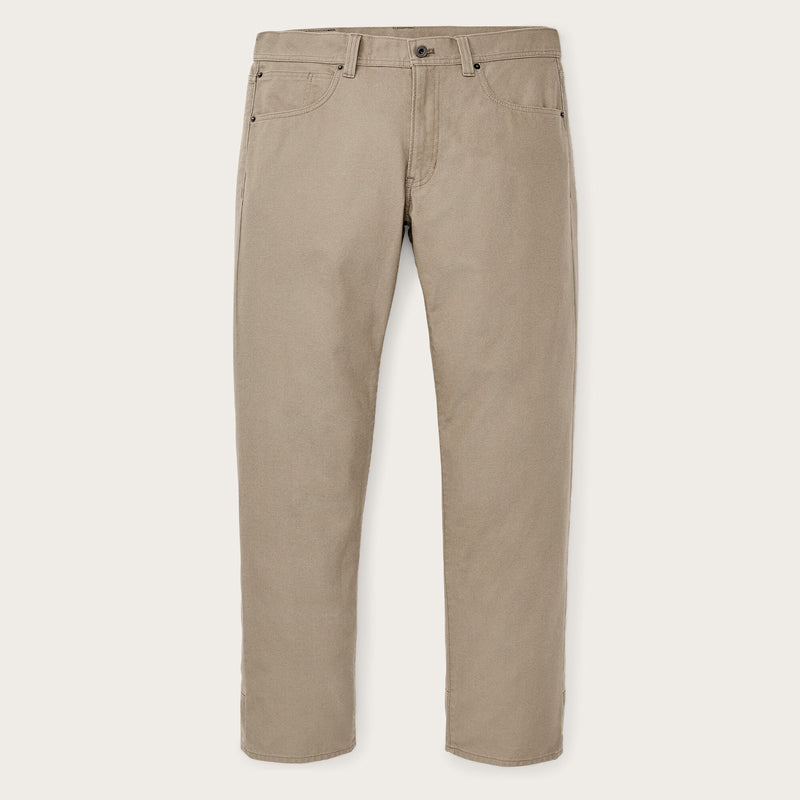 Dry tin cloth 5-pocket pants di Filson | Khaki (Beige)