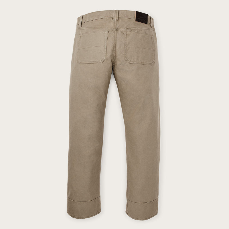 Dry tin cloth 5-pocket pants di Filson | Khaki (Beige)