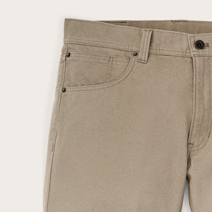 Dry tin cloth 5-pocket pants di Filson | Khaki (Beige)