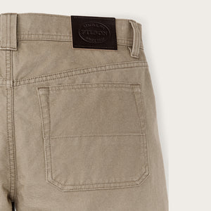 Dry tin cloth 5-pocket pants di Filson | Khaki (Beige)