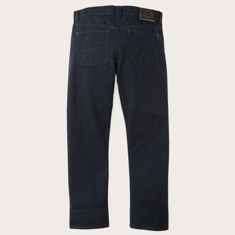 Dry tin cloth 5-pocket pants by Filson | Blue mussel (Blue)