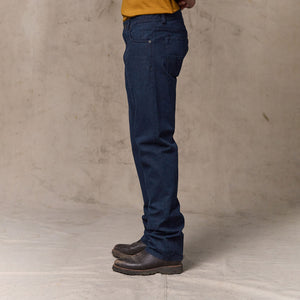 Dry tin cloth 5-pocket pants di Filson | Indigo (Blue)