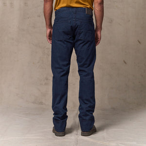 Dry tin cloth 5-pocket pants di Filson | Indigo (Blue)