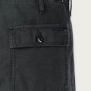Field supply pants par Filson | Washed faded black (Black)