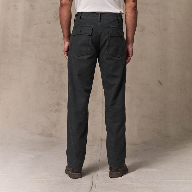 Field supply pants par Filson | Washed faded black (Black)