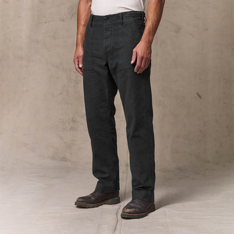 Field supply pants par Filson | Washed faded black (Black)