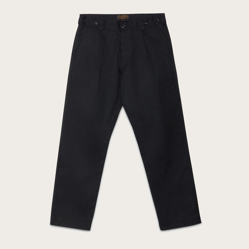 Chino de travail plissé by Filson | Black (Black)