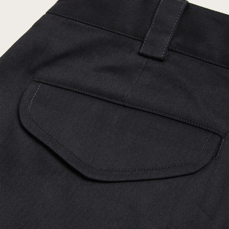 Chino de travail plissé by Filson | Black (Black)