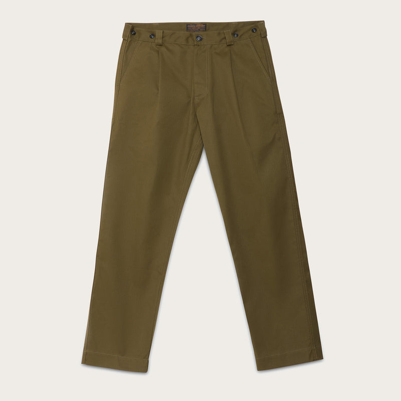 Chino de travail plissé by Filson | Otter green (Green)