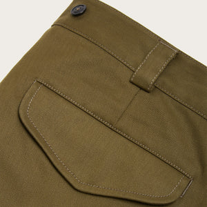 Chino de travail plissé by Filson | Otter green (Green)