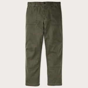 Pantalon doublé devant clarkston par Filson | Surplus green (Green)