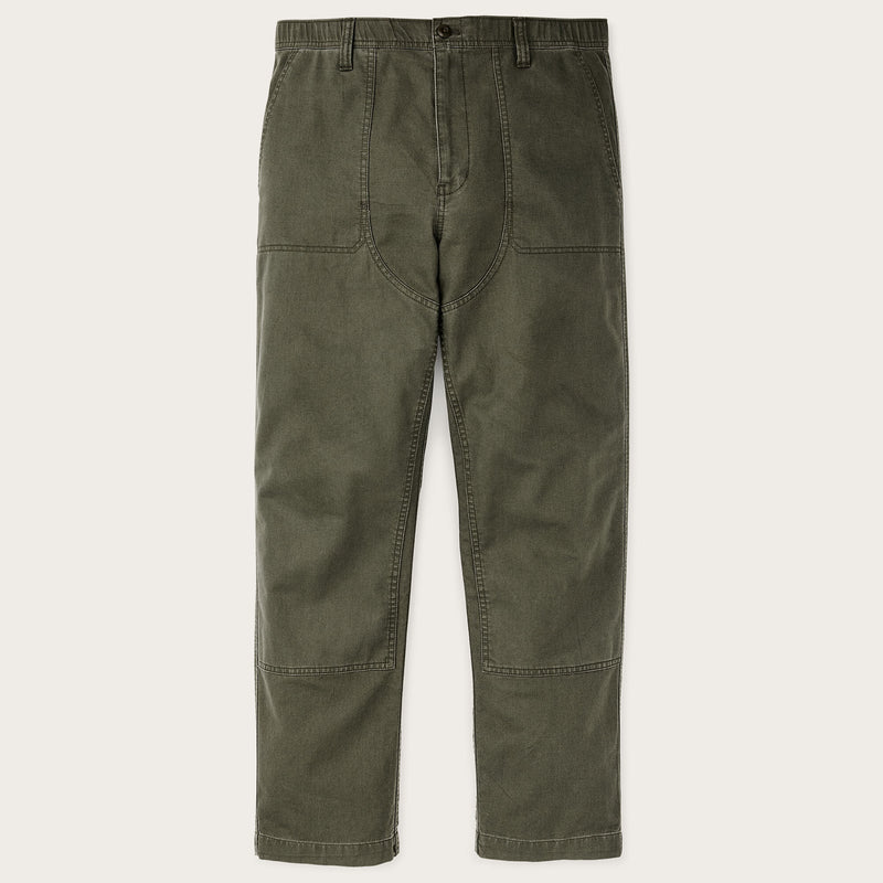 Pantalon doublé devant clarkston par Filson | Surplus green (Green)