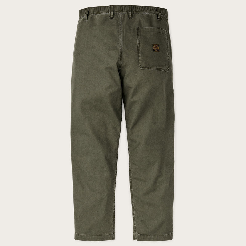 Pantalon doublé devant clarkston par Filson | Surplus green (Green)