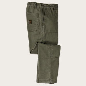 Pantalon doublé devant clarkston par Filson | Surplus green (Green)
