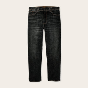 14-oz. straight-leg jeans di Filson | Vintage black (Black)