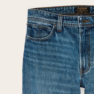 14-oz. straight-leg jeans di Filson | Vintage indigo (Blue)
