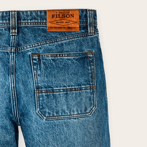 14-oz. straight-leg jeans di Filson | Vintage indigo (Blue)