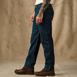 14-oz. straight-leg jeans by Filson | Rinsed vintage indig (Blue)