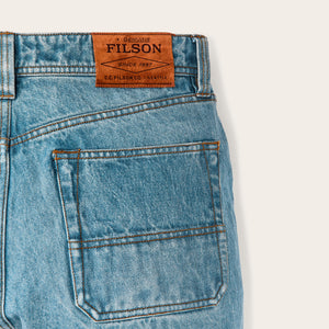 14-oz. double-front jeans by Filson | Vintage indigo (Blue)