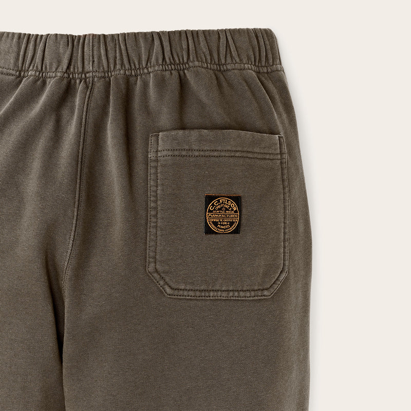 Field knit double-front sweatpants par Filson | Black olive (Brown)