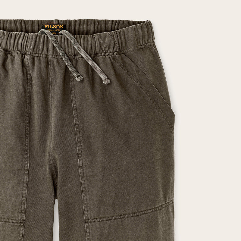 Field knit double-front sweatpants par Filson | Black olive (Brown)