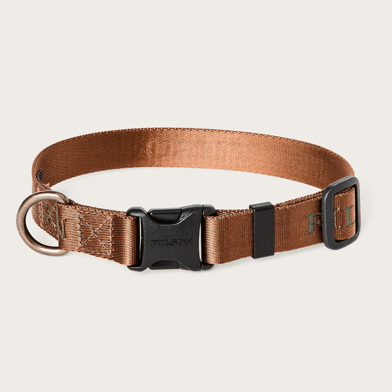 Nylon dog collar von Filson | Whiskey (Orange)