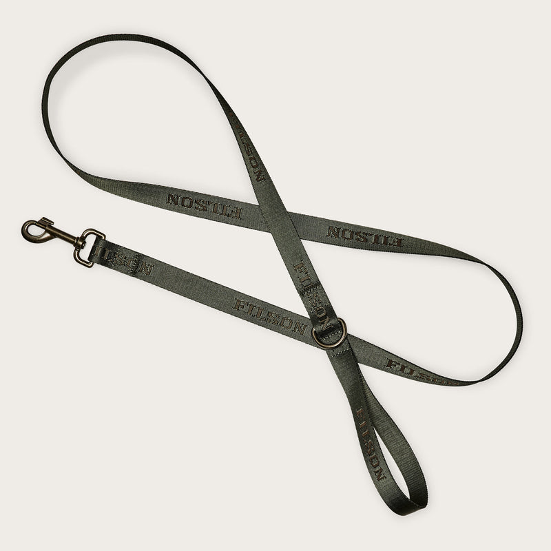 6ft nylon dog leash di Filson | Dark timber (Green)
