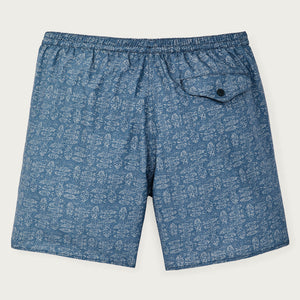 Oxbow lake trunks par Filson | Blue / print (Blue)