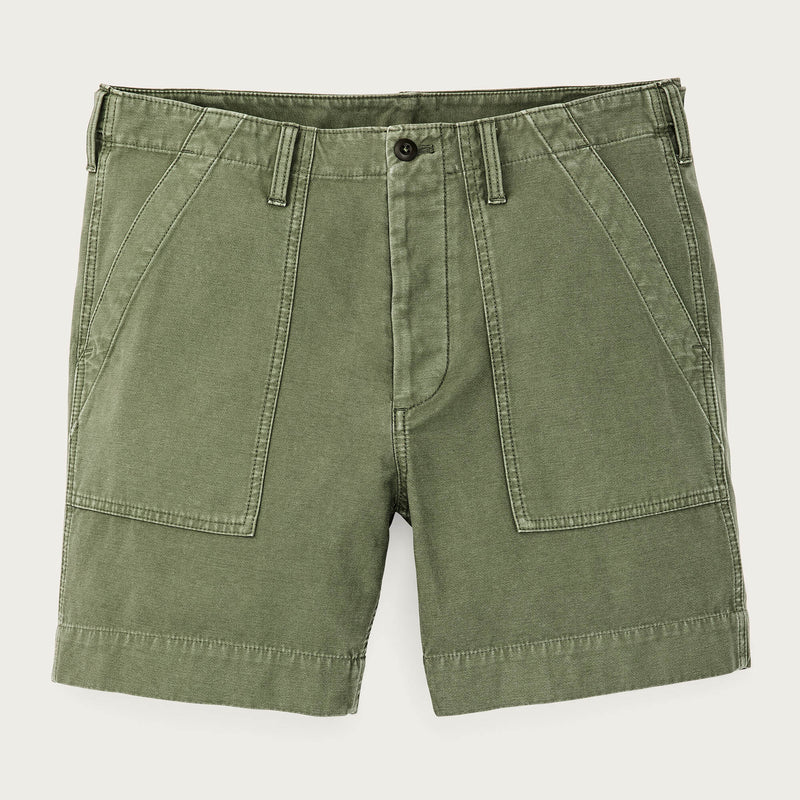 Field supply shorts par Filson | Washed fatigue green (Green)