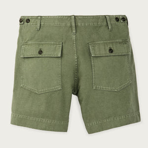 Field supply shorts par Filson | Washed fatigue green (Green)