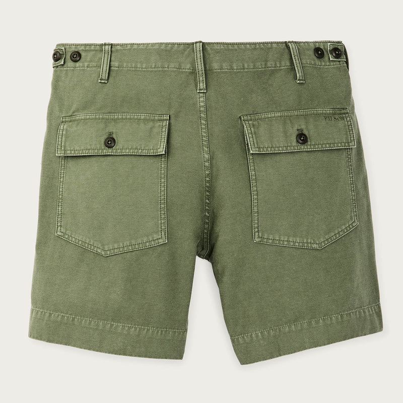 Field supply shorts par Filson | Washed fatigue green (Green)