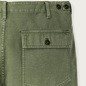 Field supply shorts par Filson | Washed fatigue green (Green)