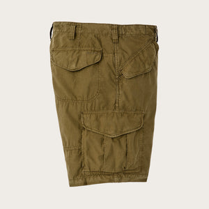 Tropical poplin cargo shorts di Filson | Military olive (Green)