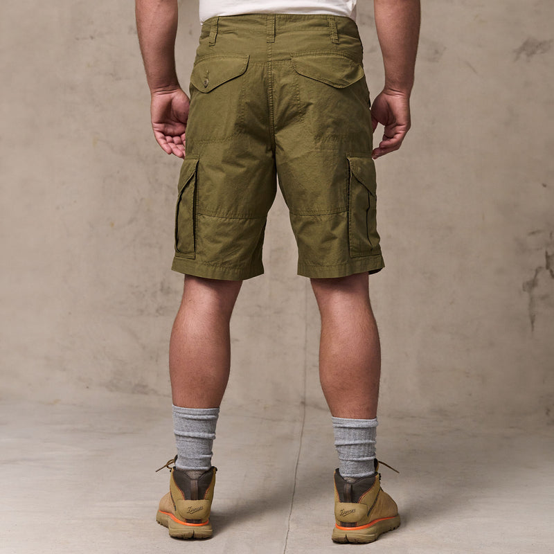 Tropical poplin cargo shorts di Filson | Military olive (Green)
