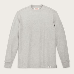 Waffle knit thermal crew par Filson | Light heather gray (Gray)